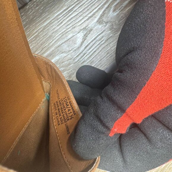 Lucky Brand Baamira Tan Leather Mule Women's Size 10 - Picture 5 of 7